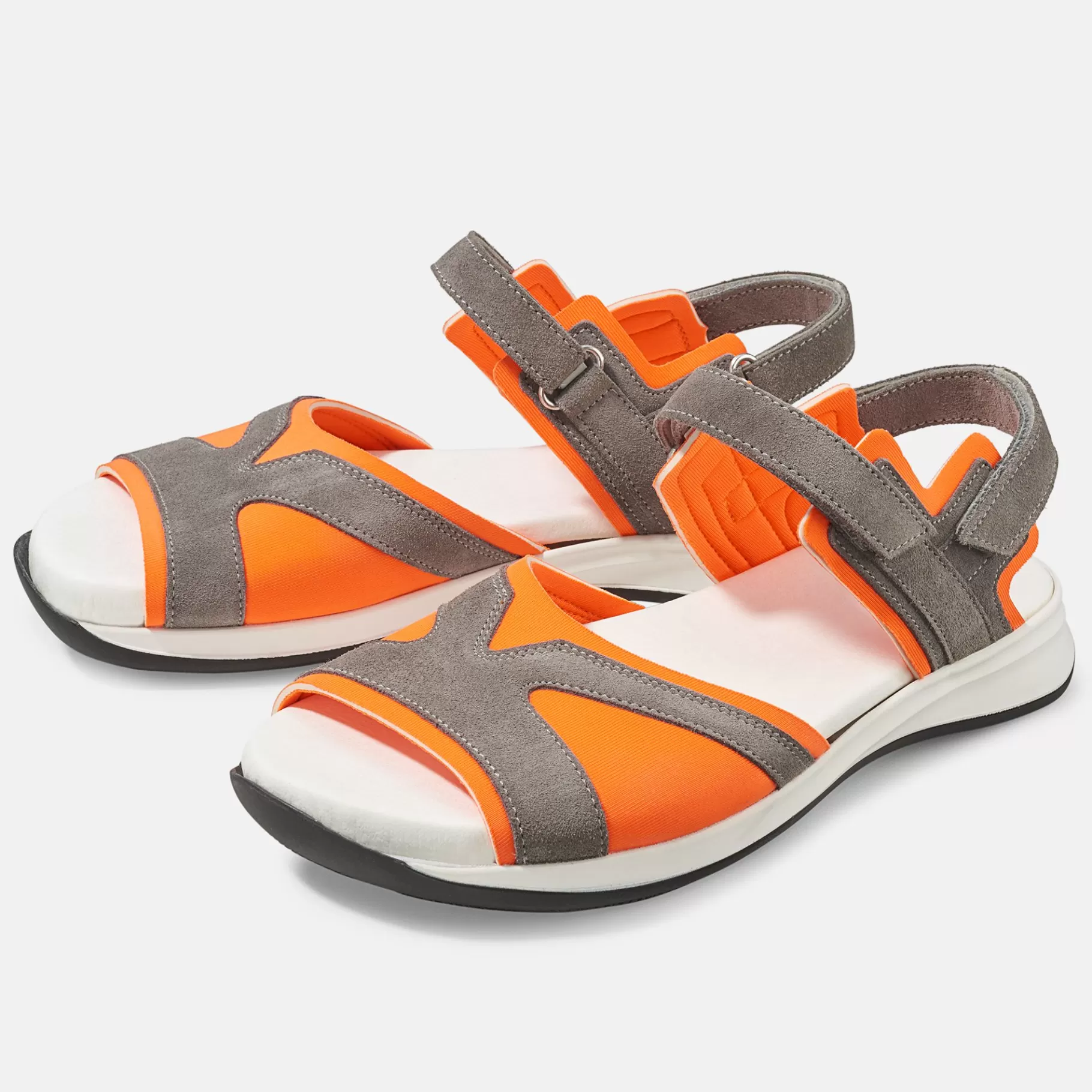 Fashion BÄR Schuhe Tabea grau/orange